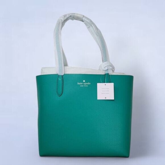 Kate‎ Spade Ava Reversible Tote in Fig Leaf - Picture 5 of 9
